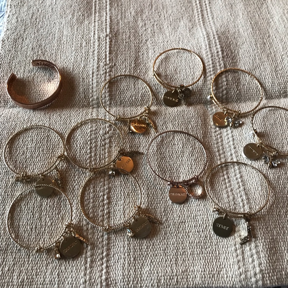 Mary Kay lot of 11 Charm Bracelets Inspiration